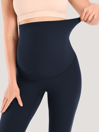 Gravidtights uten søm foran – Natrelax® leggings med høyt liv, 64 cm