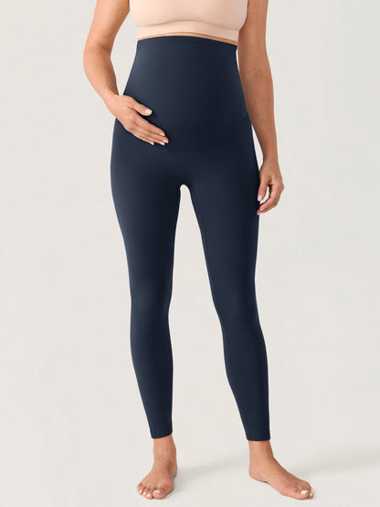 Gravidtights uten søm foran – Natrelax® leggings med høyt liv, 64 cm