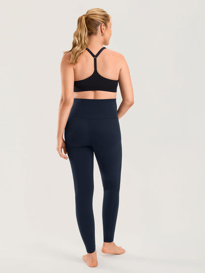 Gravidtights med sømløs front – Natrelax® leggings med høyt liv, 64 cm