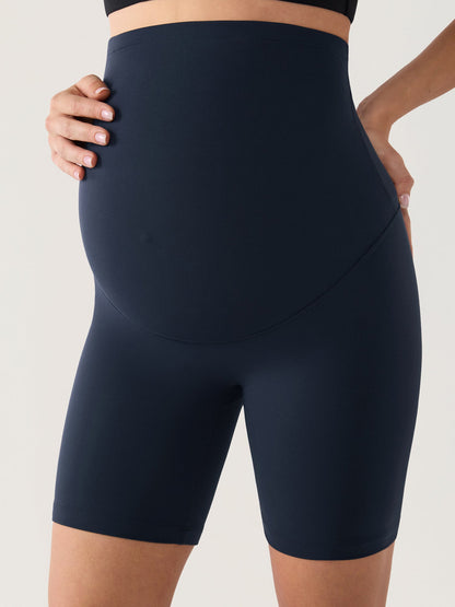 Gravidshorts uten søm foran – Natrelax® shorts med høyt liv, 15 cm