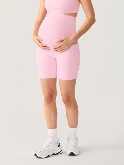 Gravidshorts uten søm foran – Natrelax® shorts med høyt liv, 15 cm