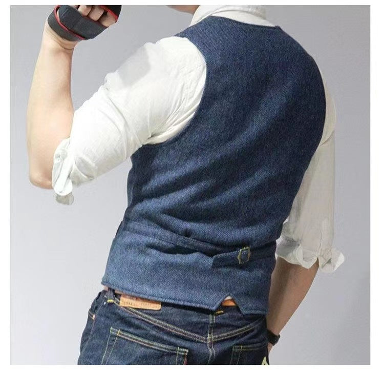 Casual vest for menn