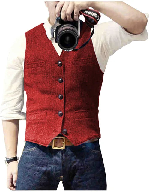 Casual vest for menn