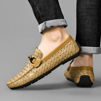 Loafers i skinn