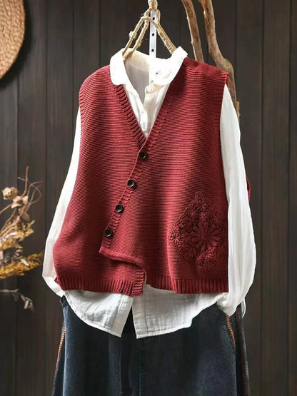 Klaerigo | STRIKKEVEST – Lin