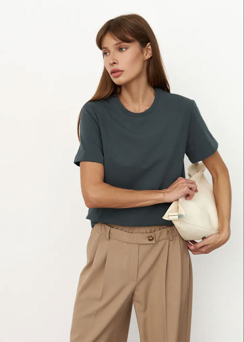 Klassisk Urban T-skjorte med Korte Ermer