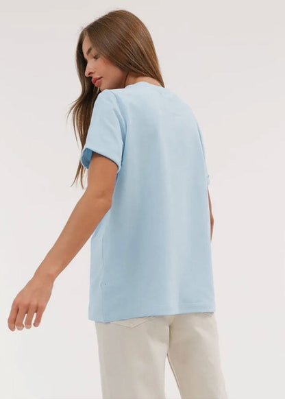 Klassisk Urban T-skjorte med Korte Ermer