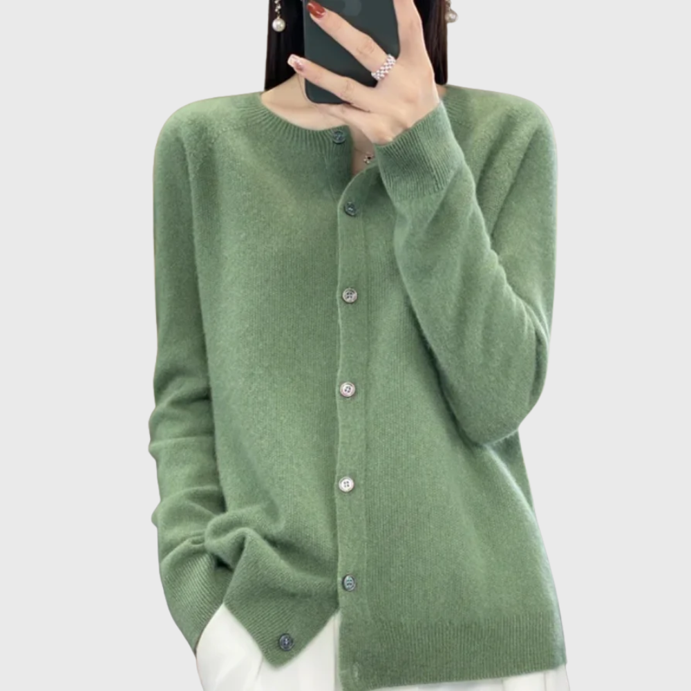 Klaerigo | Merinocardigan – Grønn