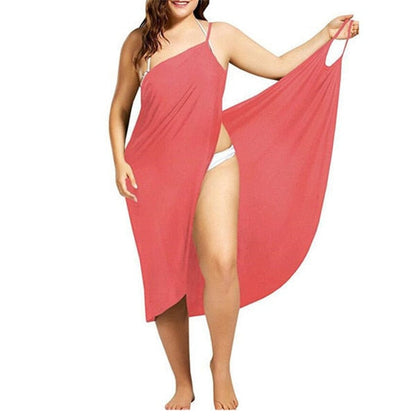 Bikinikjole med wrap