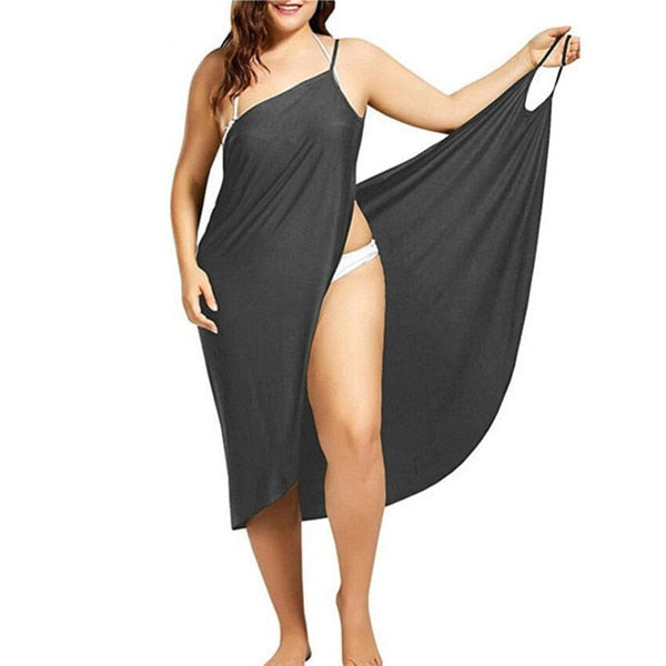 Bikinikjole med wrap
