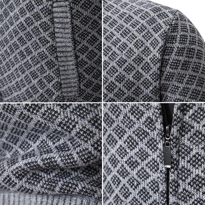 Remy-Doir Jacquardstrikket genser