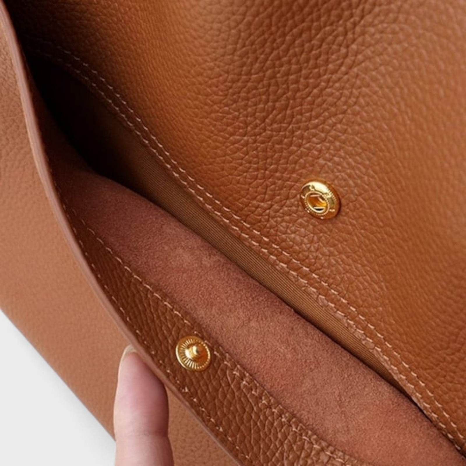 Remy | Skulderveske i narvet skinn