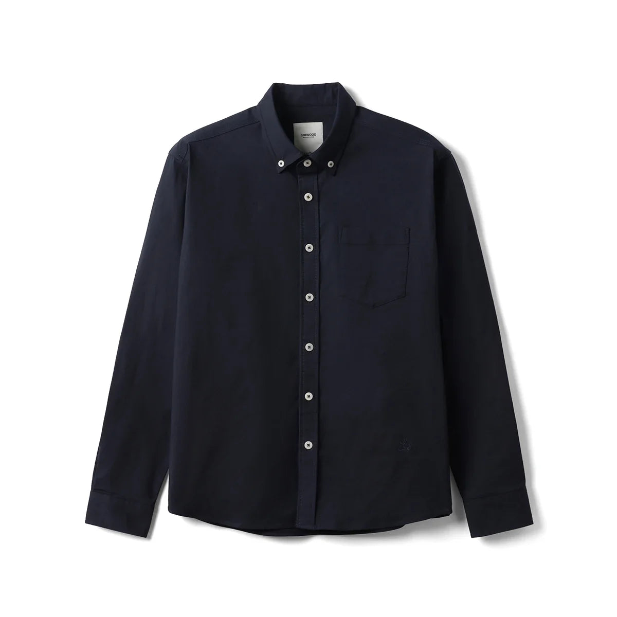 Klassisk Oxford-skjorte for Menn – Regular Fit i Ensfarget Design | Smart Casual Skjorte til Høst 2025