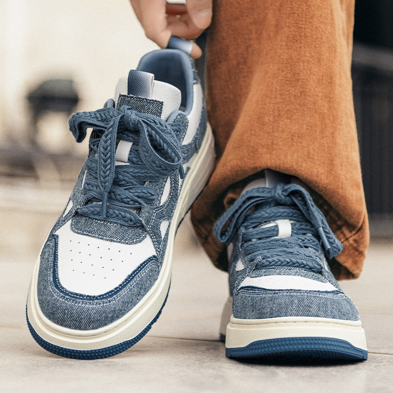 Sneaker i denim
