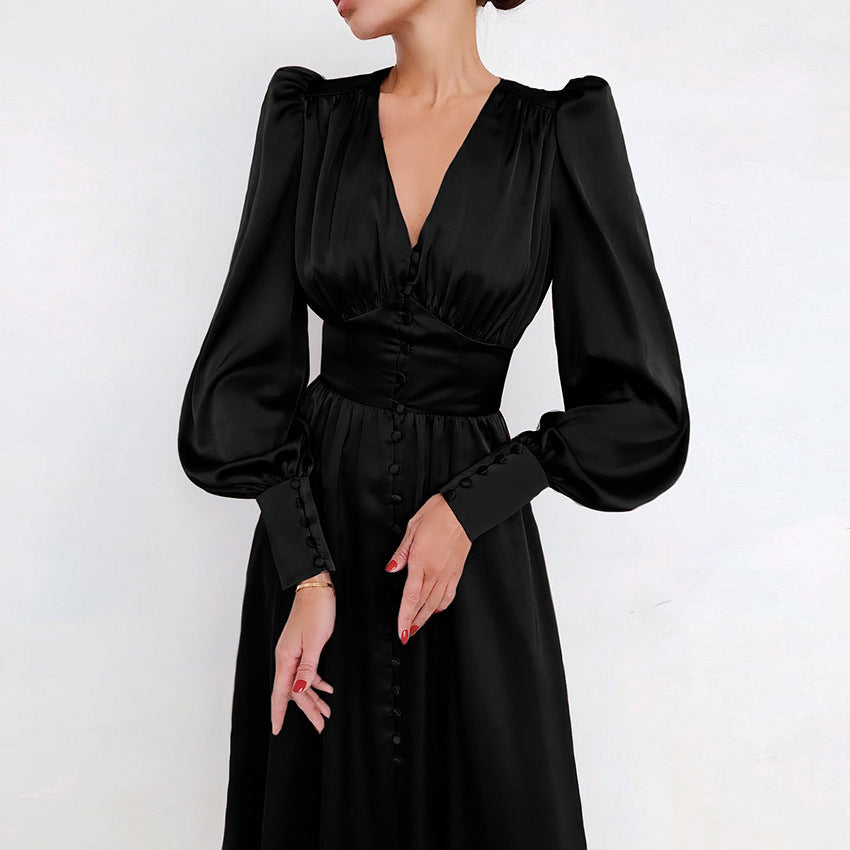 Elegante satengkjoler