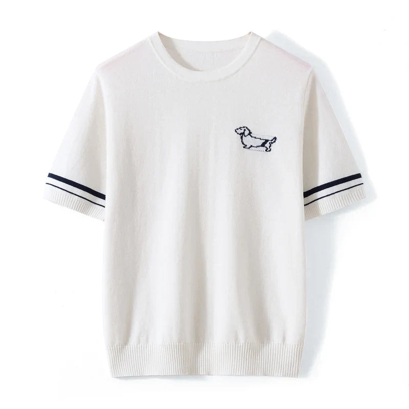 Bomulls T-skjorte til Dame – 100% Bomull &amp; Enkel Sommerstil