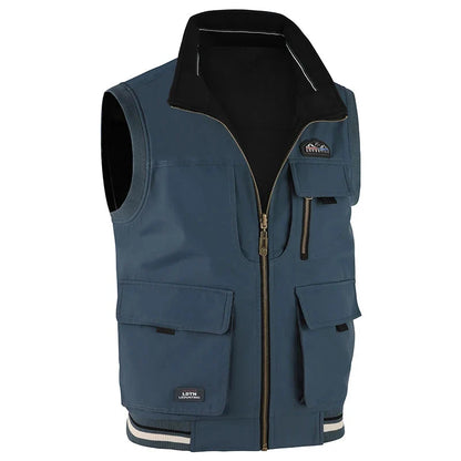 Outdoor Vest til Herre – Lett, Pustende &amp; Stand Collar Design