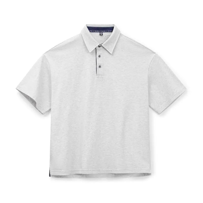 Americana Retro Polo til Herre – Vintage Workwear T-skjorte i 100 % Bomull
