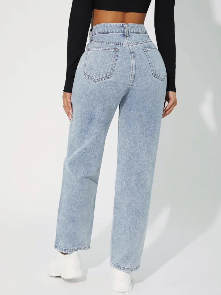 Jeans i enkel stil