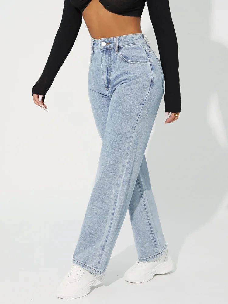Jeans i enkel stil