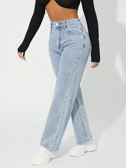 Jeans i enkel stil