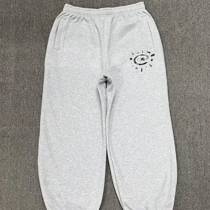Vintage Fleece Joggebukse for Kvinner – Vide, Tykk og Varme Bukser | Klassisk Streetwear i Grå eller Svart