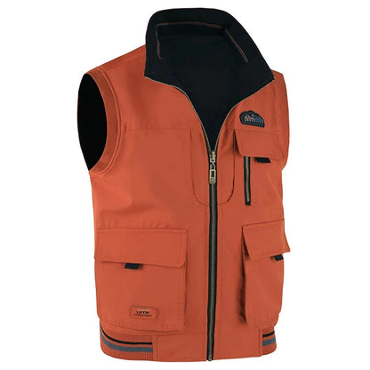 Outdoor Vest til Herre – Lett, Pustende &amp; Stand Collar Design