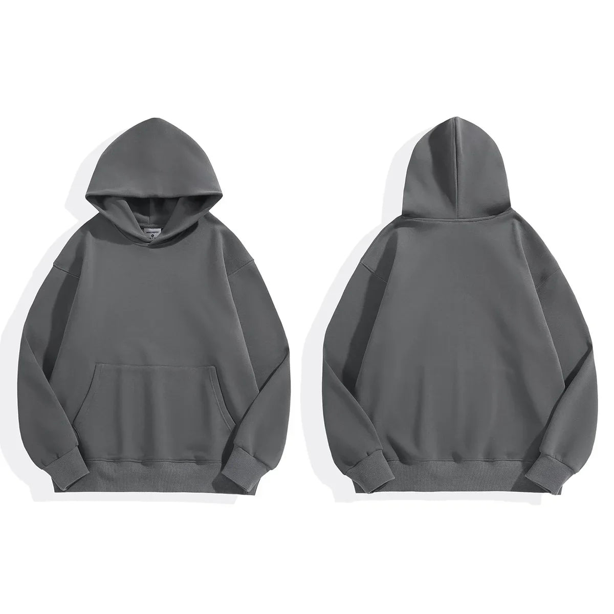 Unisex Hoodie i Heavy Weight Bomull – 480gsm med Polarfleece | Tykk &amp; Varm Hettegenser