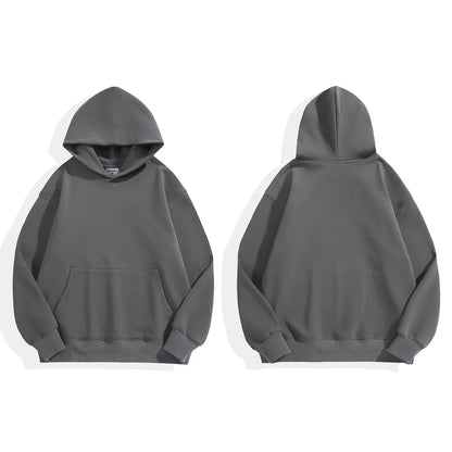 Unisex Hoodie i Heavy Weight Bomull – 480gsm med Polarfleece | Tykk &amp; Varm Hettegenser