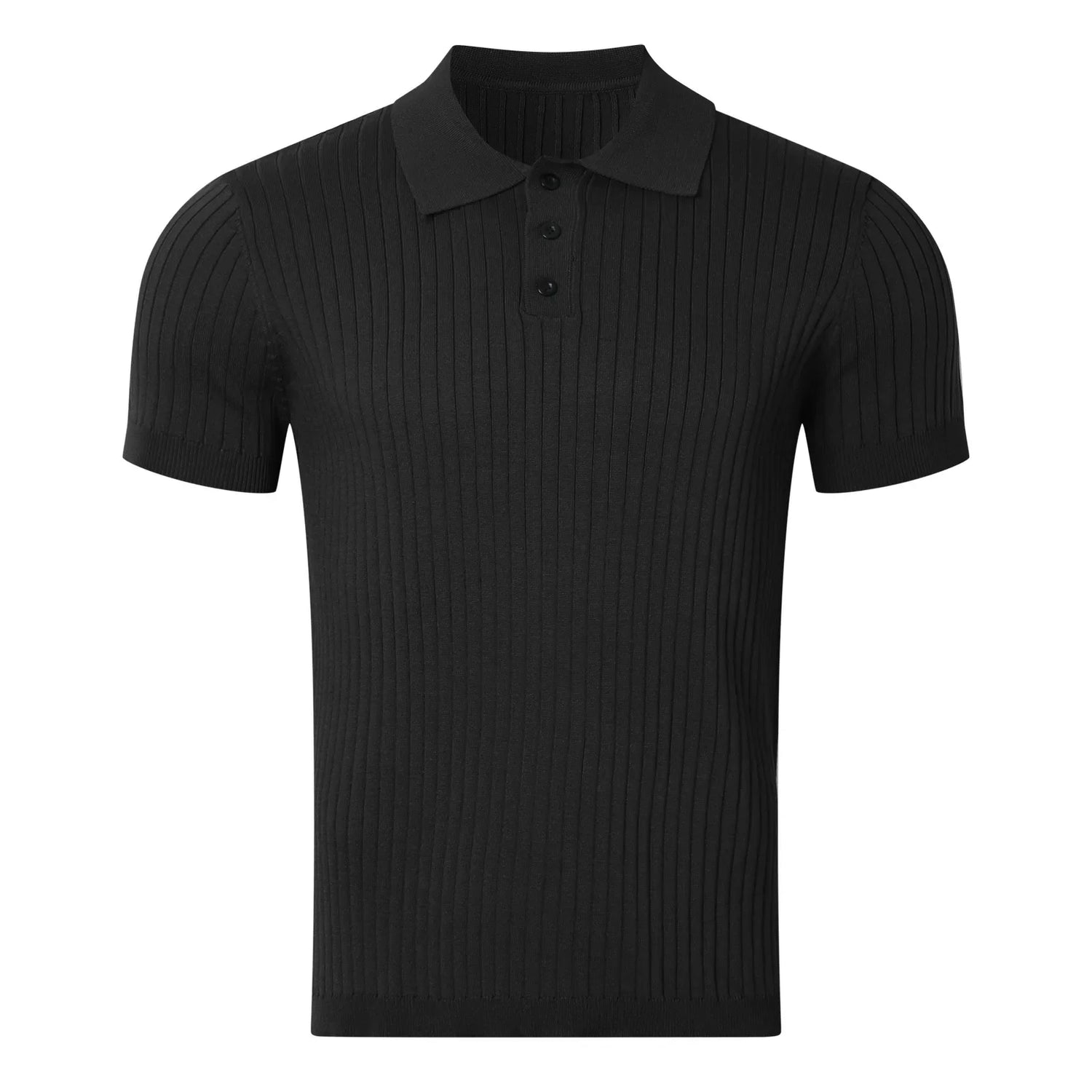 Strikket Polo T-skjorte til Herre – Lett, Pustende &amp; Trendy Sommerstil