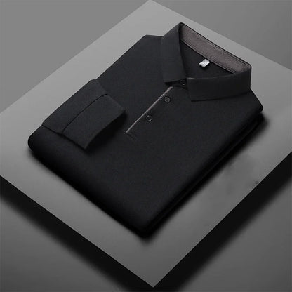 Herre Langermet Polo – Business Casual, Komfortabel &amp; Allsidig