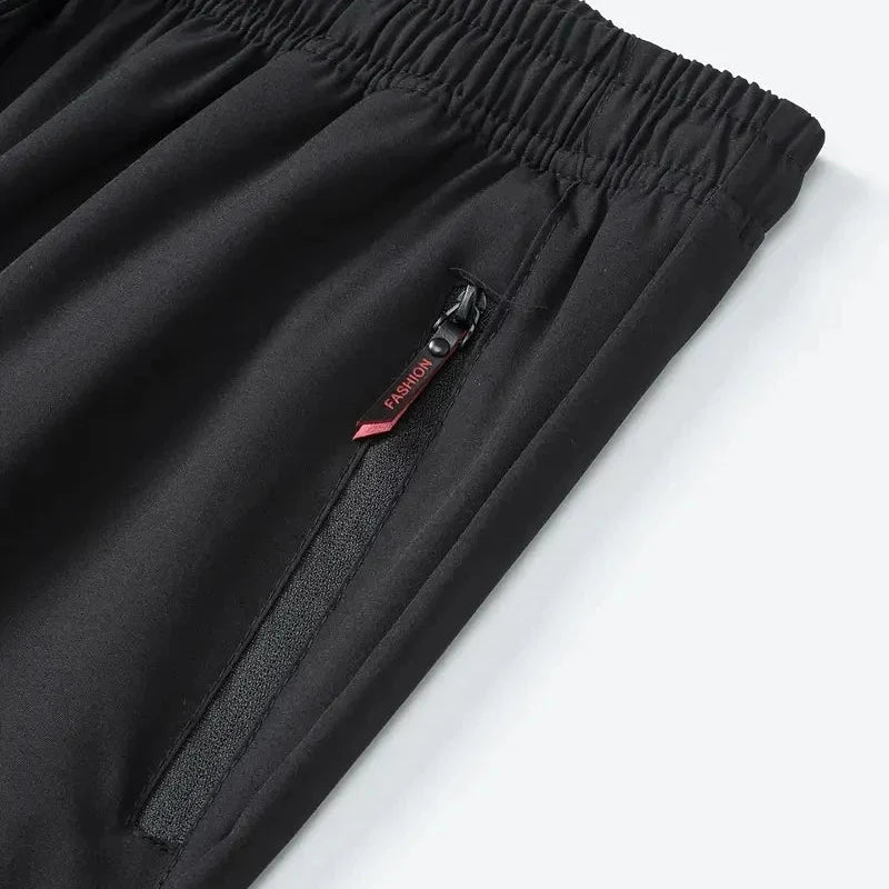 2-pk Herrebukser – Joggebukser med Strikk i Midjen, Klassisk Koreansk Stil