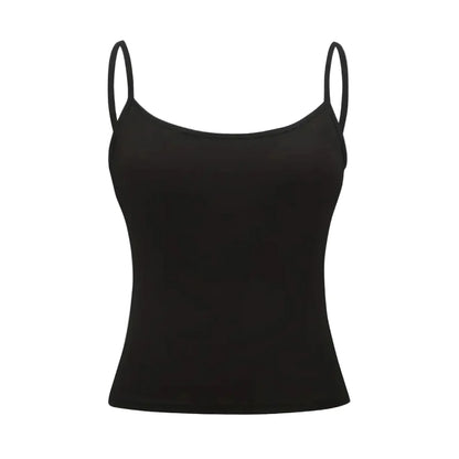 Slim Fit Tank Top til Dame – Enkel og Pustende Sommertopp