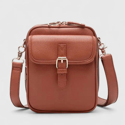 Adeline | Elegant skulderveske – Brun