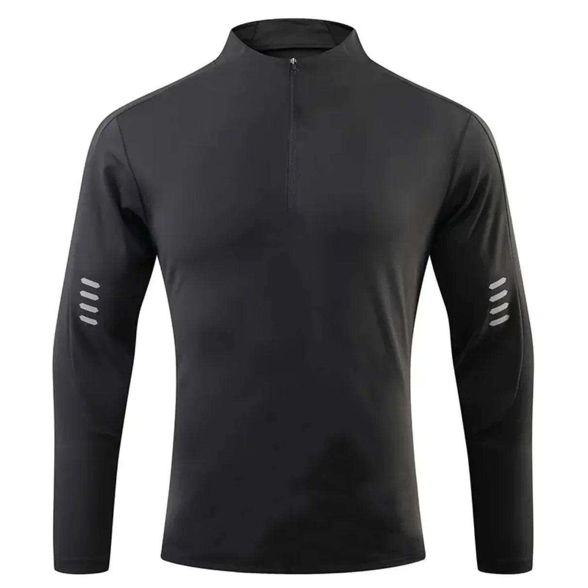 Herre Sport T-skjorte med Lange Ermer – Pustende &amp; Quick Dry