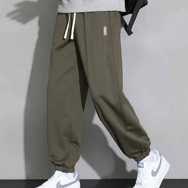 Herre Joggebukse Plus Size – Løs &amp; Komfortabel | Casual Sweatpants med Strikk i Livet (opptil 8XL)