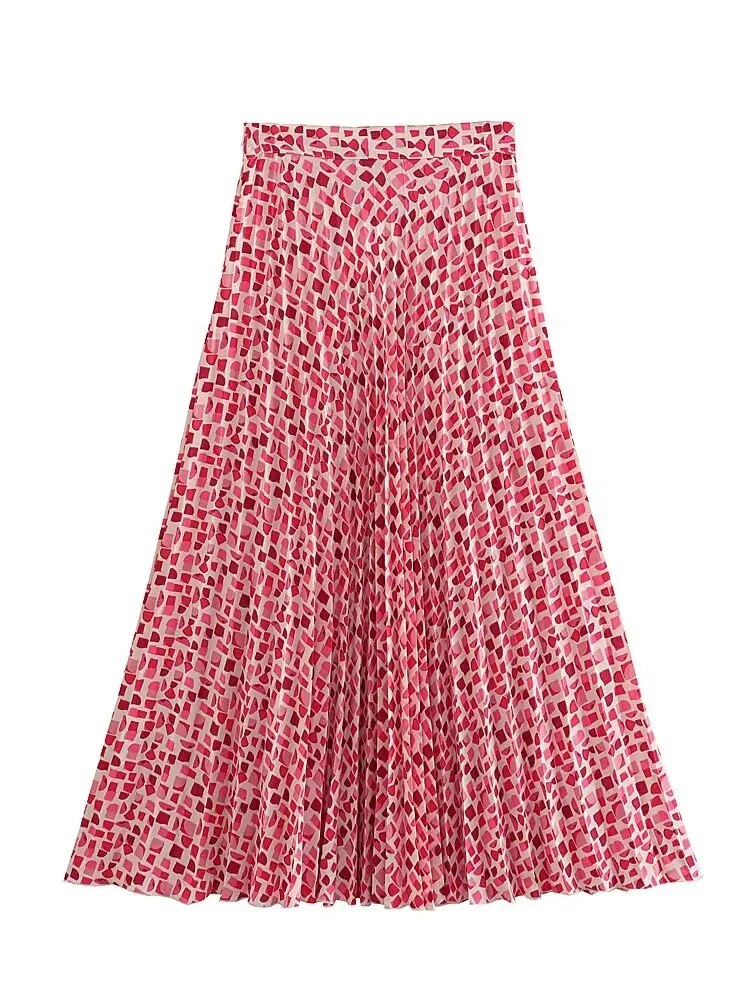 Elegant sommerskjørt i vintagestil