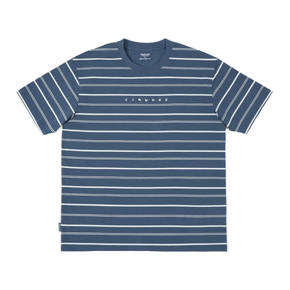 Oversized Stripet T-skjorte til Herre – Sorona® Sommer T-skjorte med Cool Feeling