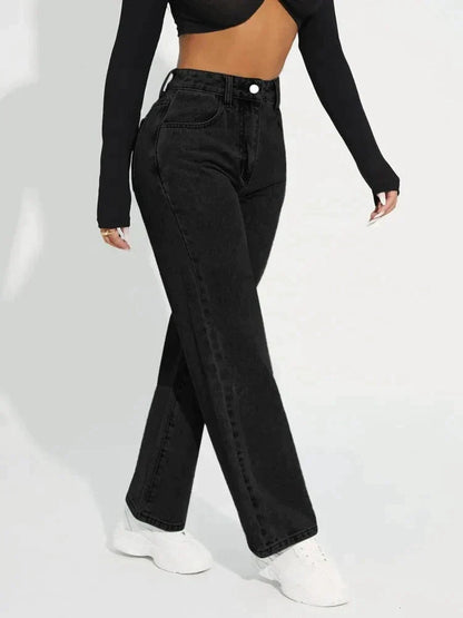 Jeans i enkel stil