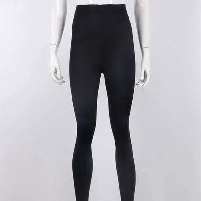 Høytlivs Skinny Bukse for Dame – Skinnende Tettsittende Bukser | Trendy &amp; Sexy Vinterstil 2025