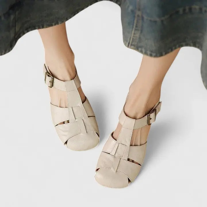 Celina | Elegante skinnsandaler