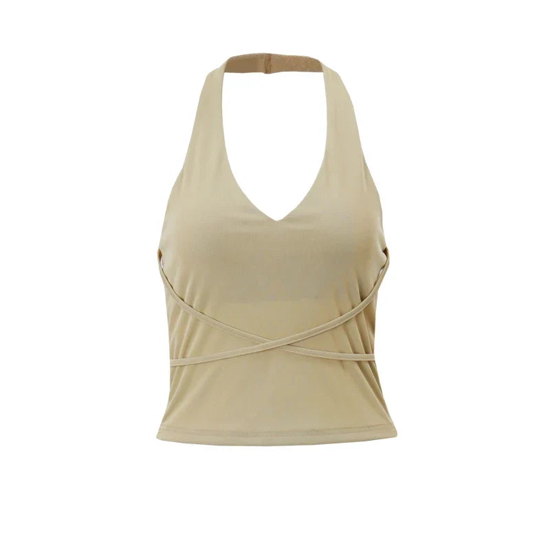 Trendy Halterneck Tanktop – Sexy &amp; Komfortabel Sommerstil