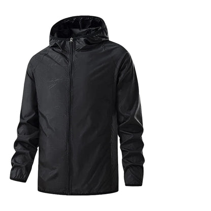 Unisex Turjakke – Vanntett &amp; Vindtett | Lett Vindjakke med Solbeskyttelse for Fotturer &amp; Utendørs