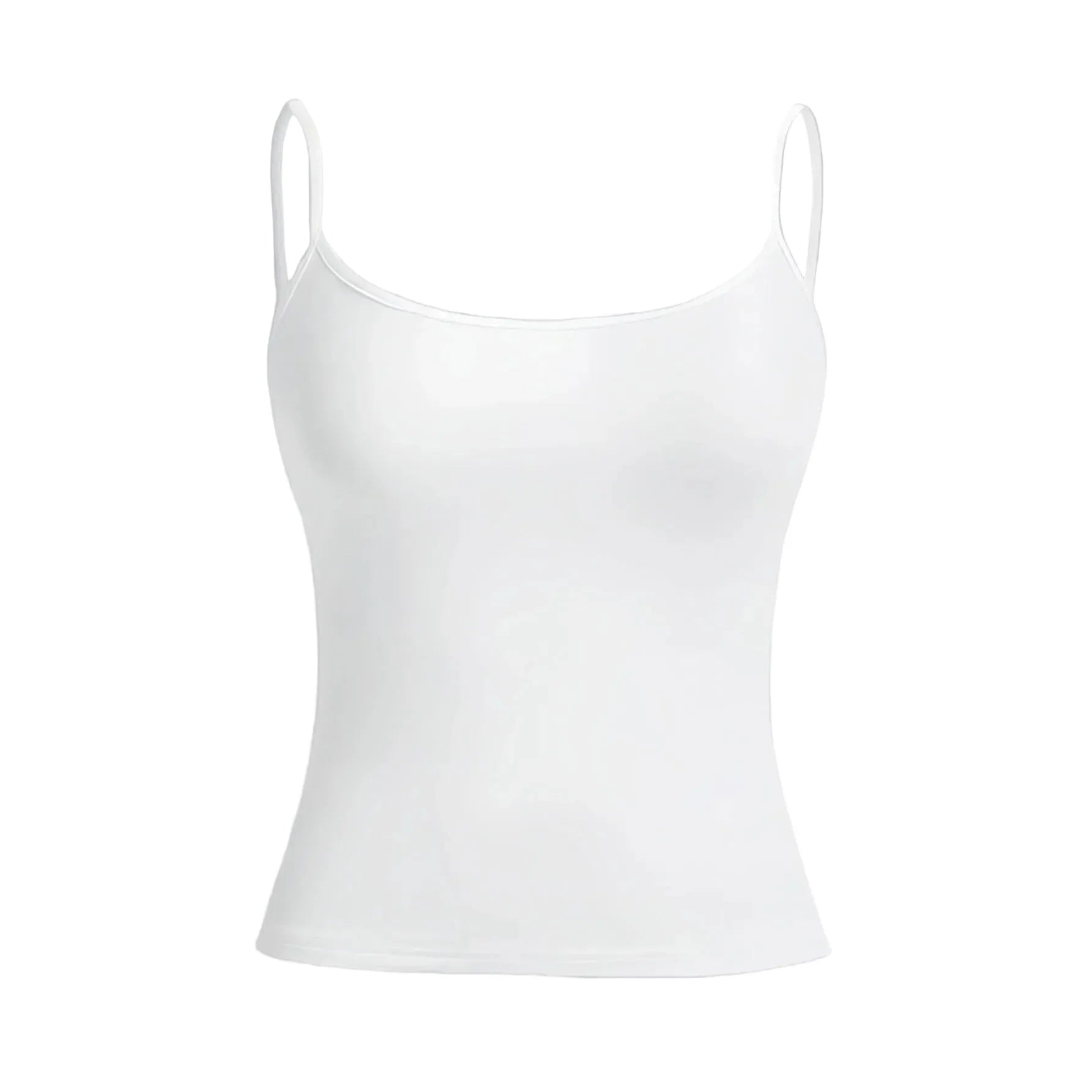 Slim Fit Tank Top til Dame – Enkel og Pustende Sommertopp