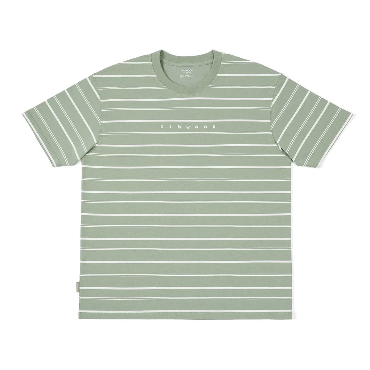 Oversized Stripet T-skjorte til Herre – Sorona® Sommer T-skjorte med Cool Feeling
