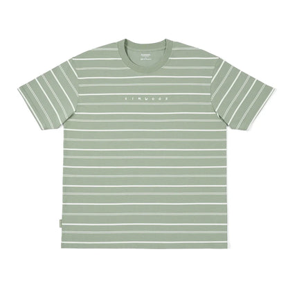 Oversized Stripet T-skjorte til Herre – Sorona® Sommer T-skjorte med Cool Feeling