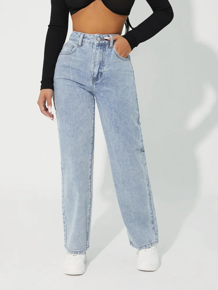 Jeans i enkel stil