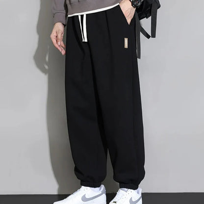 Herre Joggebukse Plus Size – Løs &amp; Komfortabel | Casual Sweatpants med Strikk i Livet (opptil 8XL)