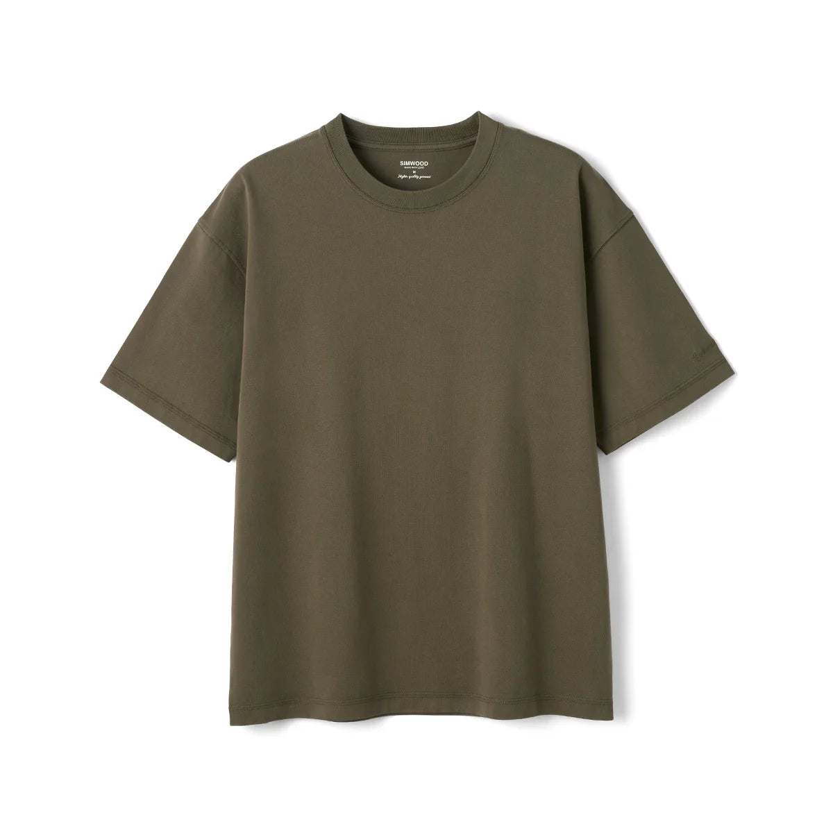 Heavyweight Vintage T-skjorte til Herre – 300gsm Super Loose Sommerstil