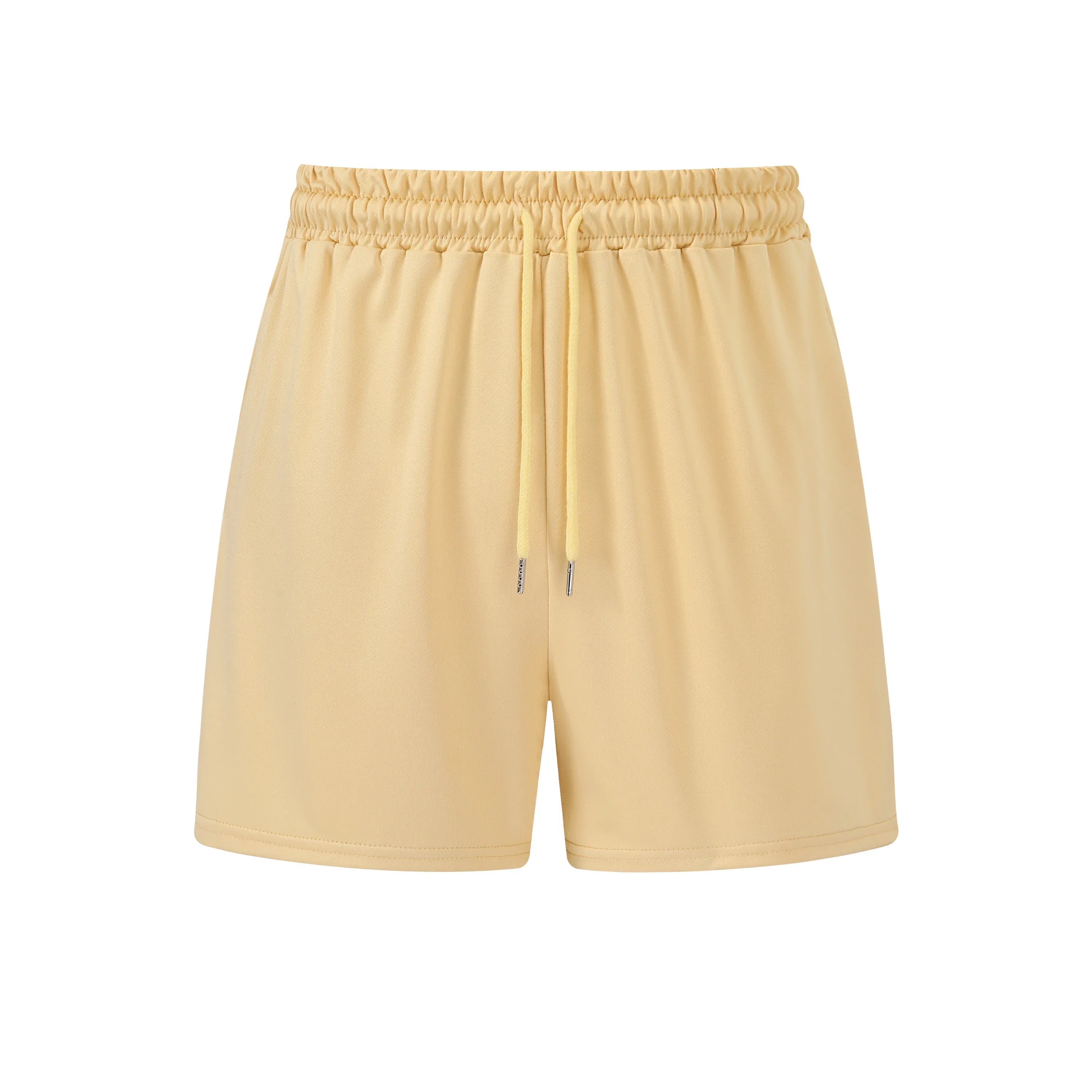 Høytlivs Shorts til Dame – Komfortabel Sporty Shorts med Snøring &amp; Lommer